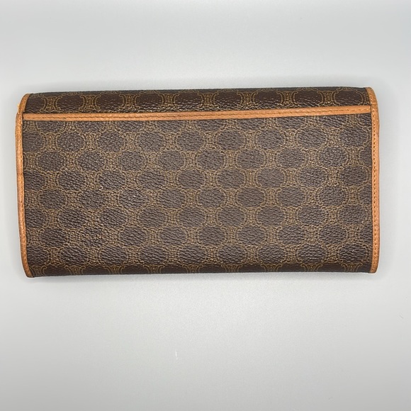 CELINE MACADAM KISS-LOCK LONG WALLET - Picture 4 of 15